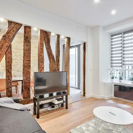 아파트 52 - Stylish And Spacious In Montorgueil 파리